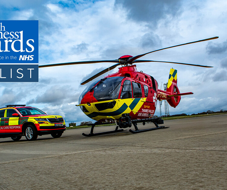 Thames Valley Air Ambulance nominated for two Health Business Awards