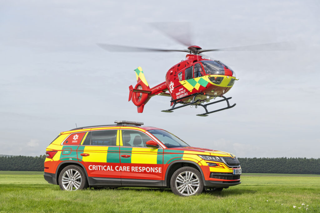 MEET GTVLY, OUR NEW HELICOPTER Thames Valley Air Ambulance