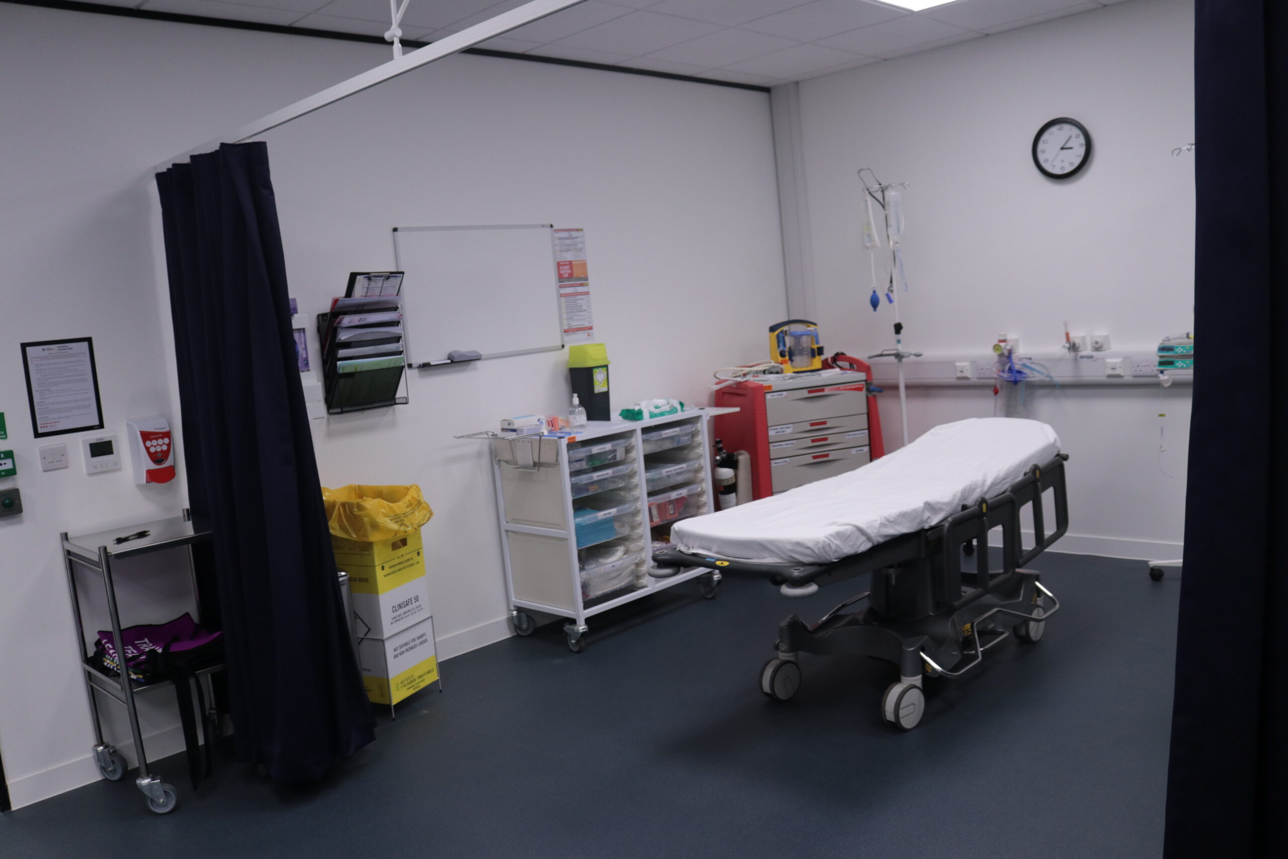 Thames Valley Air Ambulance resus bay